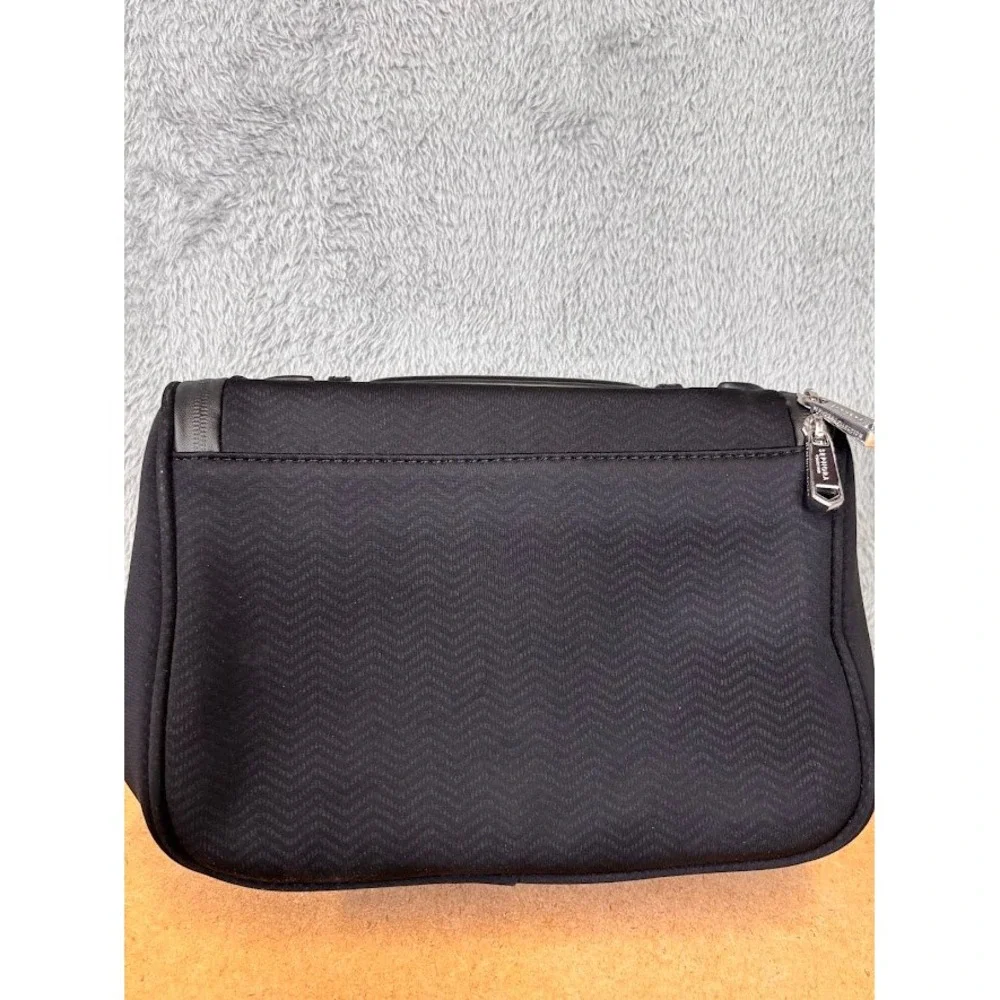 Sephora Collection Black Chevron Hanging Toiletry Bag‎ Travel Organizer Case